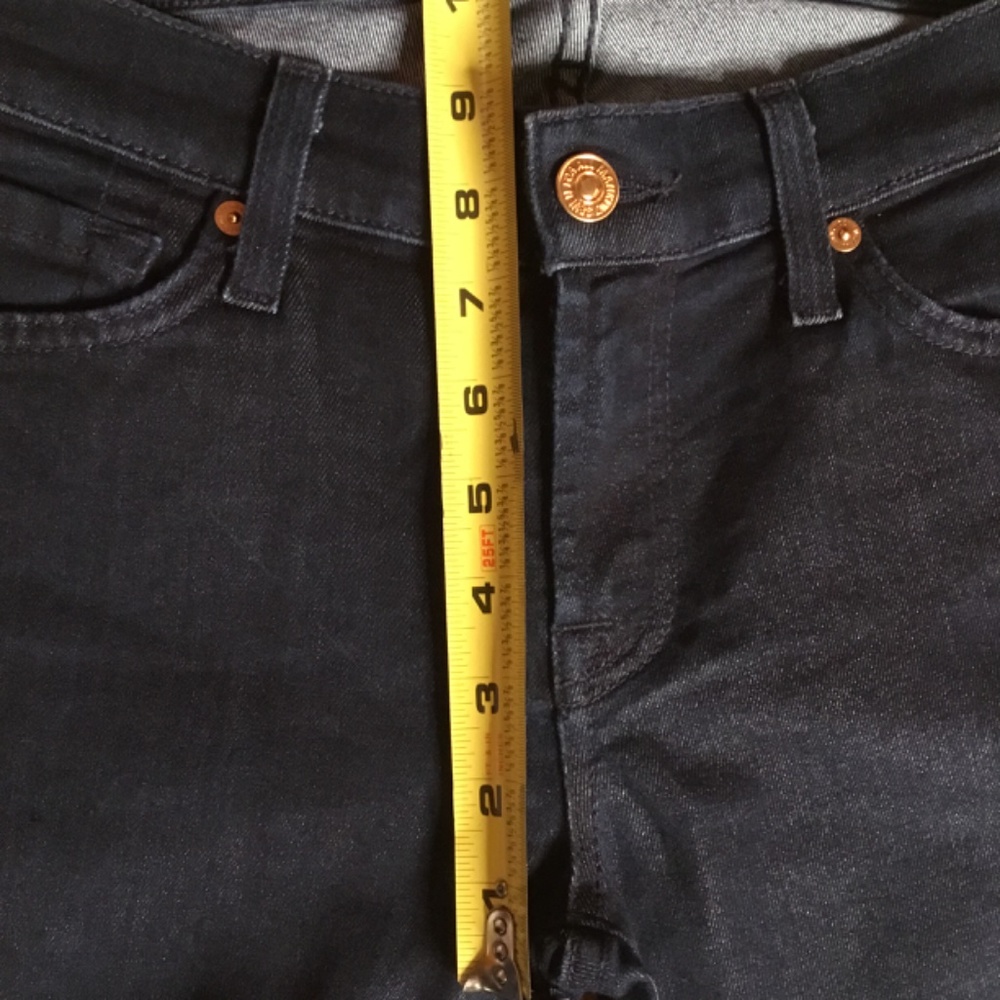 7 for all man kind skinny jeans 29 - Picture 5 of 11